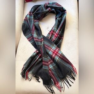 Winter Plaid Scarf wrap shawl